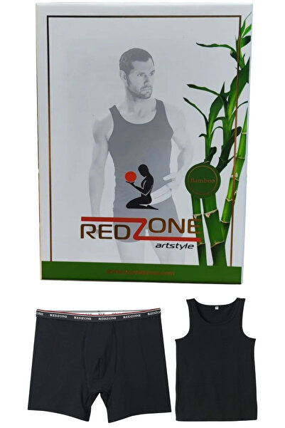 marufshop Men's Premium Quality Standard Fit Redzone Boxed Bamboo Athlete Box...