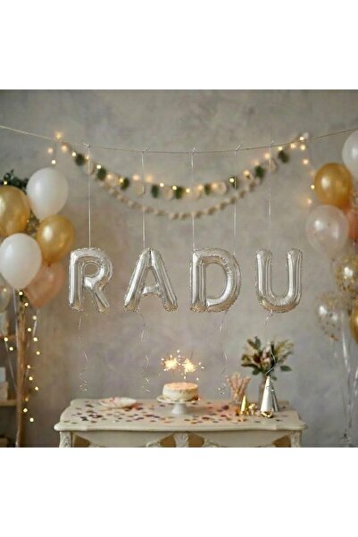 Flippy Baloane Folie Metalizate, Flippy, Set RADU, Heliu sau Aer, Pai inclus,...