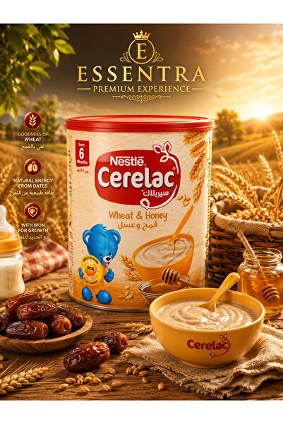 Essentra Home Nestlé Cerelac Buğday ve Ballı Bebek Maması 400g 6 Ay Üzeri, Ta...