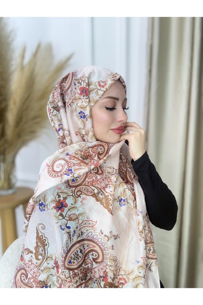 Noyan Scarfs Desenli Tencel Şal