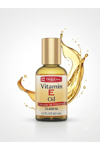 De La Cruz Vitamin E Moisturizing and Softening Oil for Skin and Body - 65ml