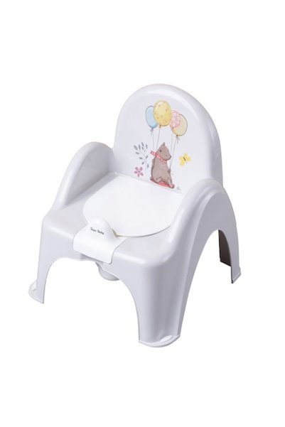 Tega Baby Scaun de oliță muzical Tip Pădure 015723, Gri