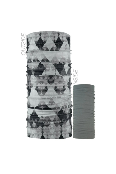 P.A.C INSIDE/OUT NECK GAITER - رمادي فاتح