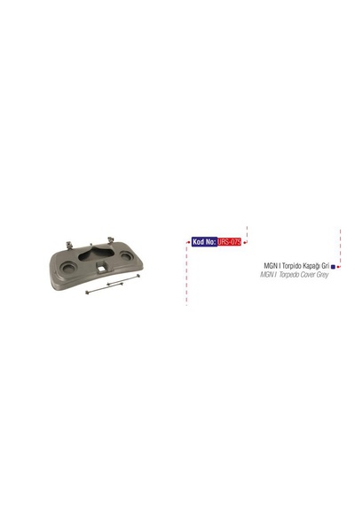 URS Zengemtr Torpedo Cover (180254) Gray Mgn