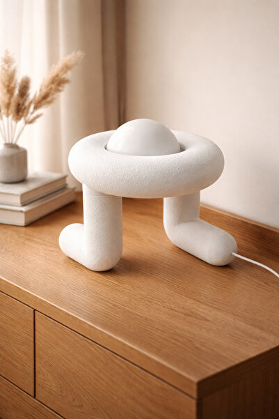 Ares Home HALO MEKSİKA ABAJUR | Modern Bohem Tasarım Masa Lambası (25CM)