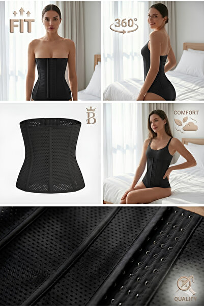 figiza Women's Breathable Corset with Underwire, Postpartum Firming and Gathe...