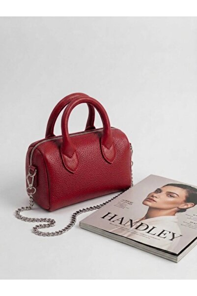 Handley Women's Hand and Shoulder Bag with Cross Chain Strap