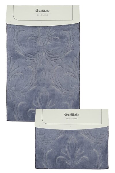 Özdilek Cotton Toilet Set - Anthracite