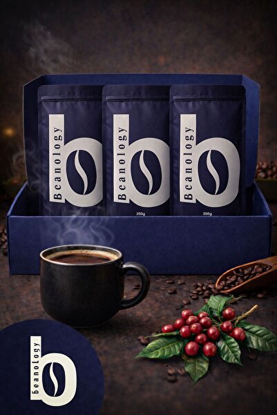Beanology Coffee قهوة كولومبية متوسطة التحميص، علبة ثلاثية 250 جرام + 250 جرا...