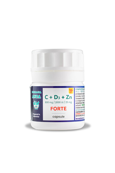 Farmacia Anca L-IMUNO FORTE VIT C D3 SI ZN*30 CAPSULE
