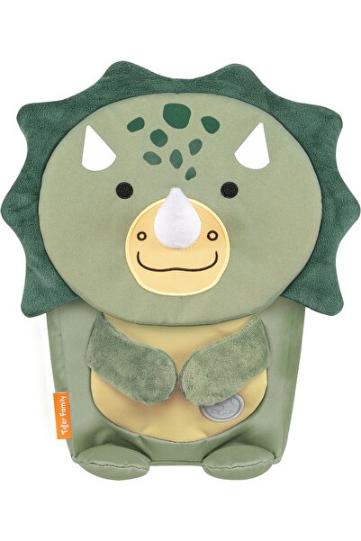 Tiger Rucsac gradinita Mini Zoomies, Green Dino,