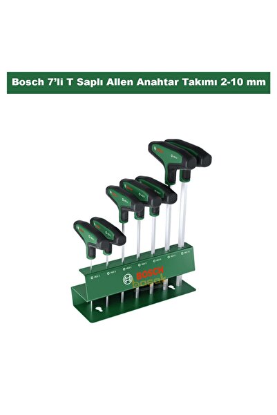 Bosch Allen Anahtar T tipi 7 Parça 1.600.A03.9J1