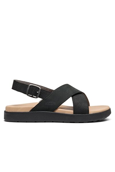 Keen Sandale de damă din piele KE-1030522 Negru