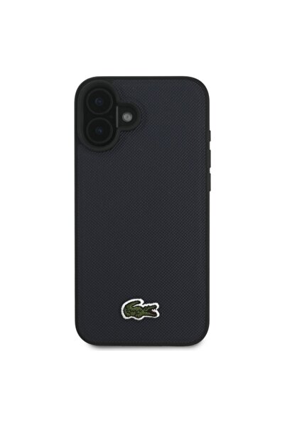 Lacoste Εμβληματική Θήκη Petit Pique MagSafe για iPhone 16 - Ναυτικό Μπλε