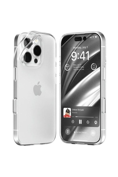 Mercury Goospery Husă Mercury Jelly pentru iPhone 16 Pro, Husă transparentă d...