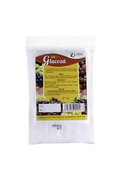 ADYA GREEN PHARMA Glucoza Adya Green Pharma, 75 g