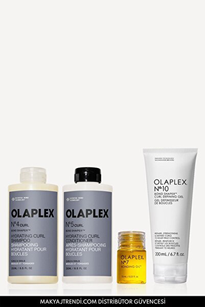 Olaplex Curl Style & Shine Set - Dalgalı, Kıvırcık Saçlar İçin Bukle Belirgin...
