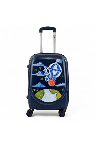 Playful Σκληρή Παιδική Βαλίτσα Καμπίνας PLAYFULBAGS PS219-20. Μπλε Αερόστατο ...