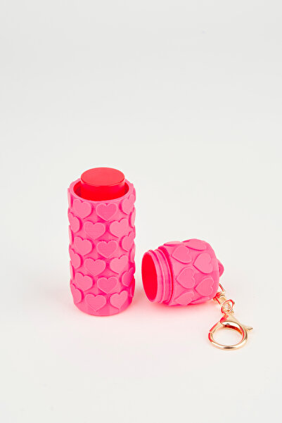 Vivaq Heart Pattern Pink Lipstick Lip Gloss Case 3D Printing Charm Bag Access...