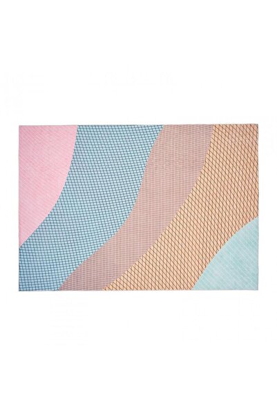 Heinner Covor lavabil antiderapant cu imprimeu curcubeu, 160x230 cm, fir de 3 mm