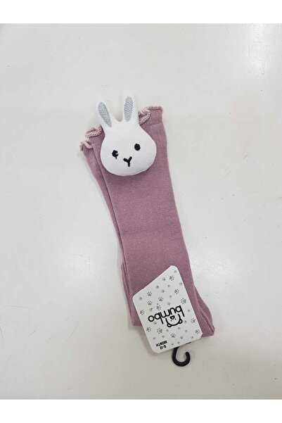Baby by Bumbo Knee-High Baby Socks with Rabbit Accessories