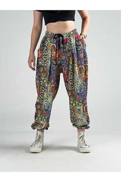 COCOPELLI Embroidery Patterned Women's Jogger Pants Coc3209