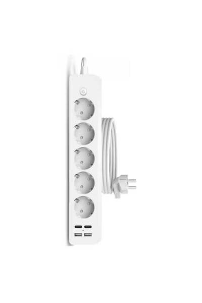 Vivendo Prelungitor 3,4 sau 5 prize + 2 porturi USB si 2 porturi USB C