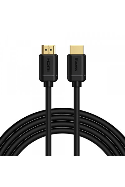 Baseus Καλώδιο βίντεο υψηλής ευκρίνειας, HDMI - HDMI, 4K, 3μ, Μαύρο CAKGQ-C01