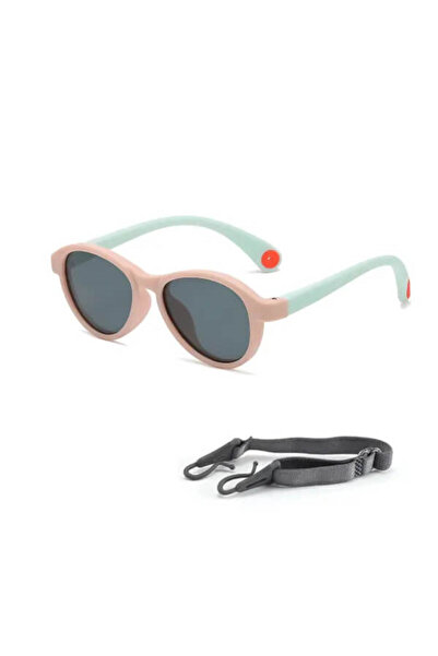 Baby Cloud Βρεφικά Γυαλιά Ηλίου Multicolor Green/Peach