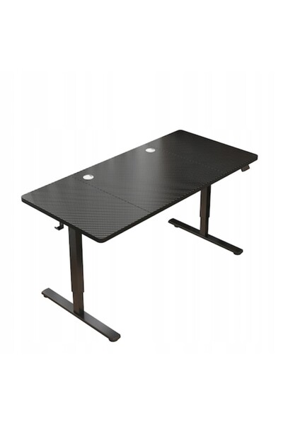 BADU Birou electric reglabil pe înălțime 120x60cm, BADU, 72-118cm, Negru