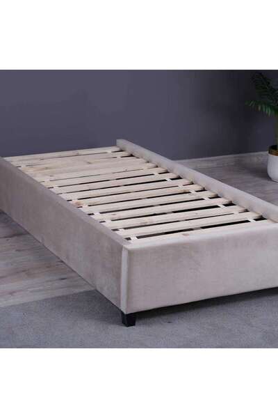 PAN HOME Olympia Base Velvet Beige 160x200 Cm