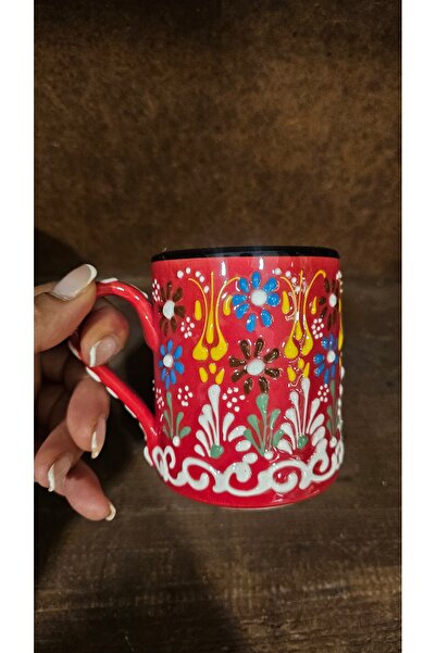Turkish Store İstanbul Red ceramic mug