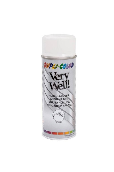 OEM Vopsea spray decorativa acrilica Alb lucios 400ml