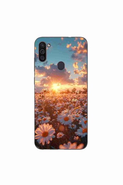 OEM Husa compatibila cu Samsung Galaxy A11 Silicon Gel Tpu Model Rasarit cu F...