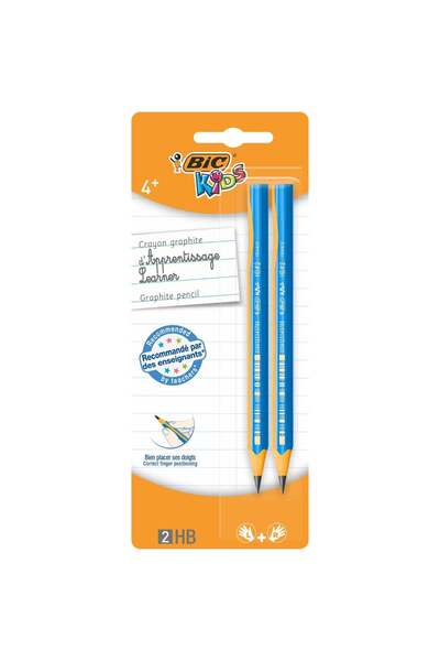 Bic Set 2 creioane Grafit Kids Evolution Bic, HB 2