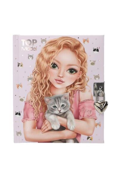 Depesche Jurnal cu lacat, Depesche, TopModel Kitty and Doggy, Pisica