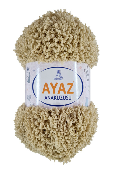 Ayaz Anakuzusu El Örgü İpi Bej 1219