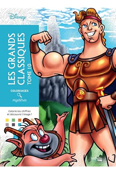 Hachette Coloriages Mysteres Disney - Les Grands Classiques Tome 10