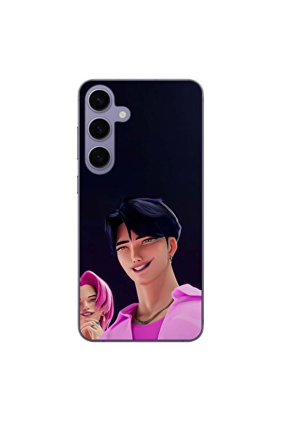 OEM Husa compatibila cu Samsung Galaxy S24 Plus Silicon Gel Tpu Model KPop De...