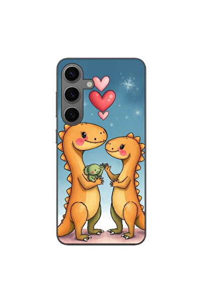 OEM Husa compatibila cu Samsung Galaxy S24 FE Silicon Gel Tpu Model Dino Cute...