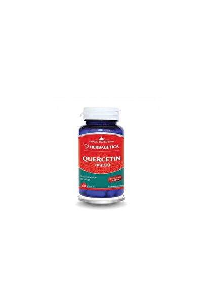 herbagetica Quercetin cu Vitamina D3, 60 capsule,