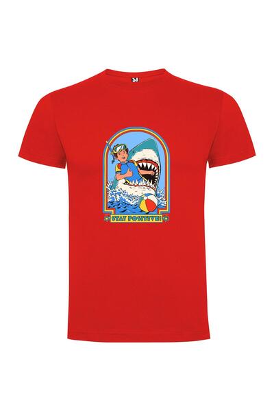 iLovePrints Shark Fun Beach Boy Tshirt
