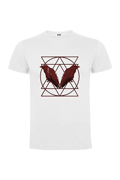 iLovePrints Crow Symmetry Sigil Tshirt