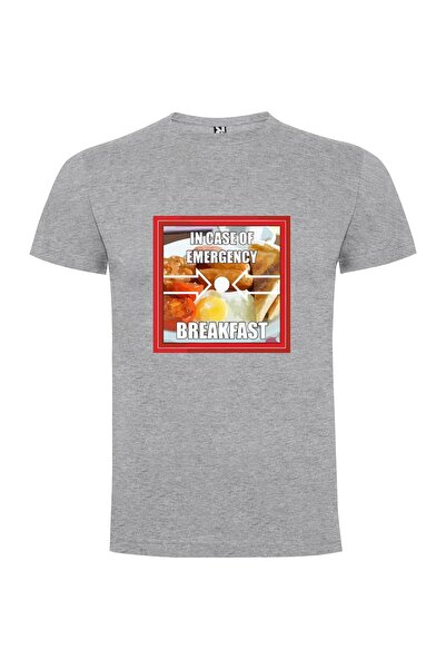 iLovePrints Hearty Emergency Breakfast Tshirt