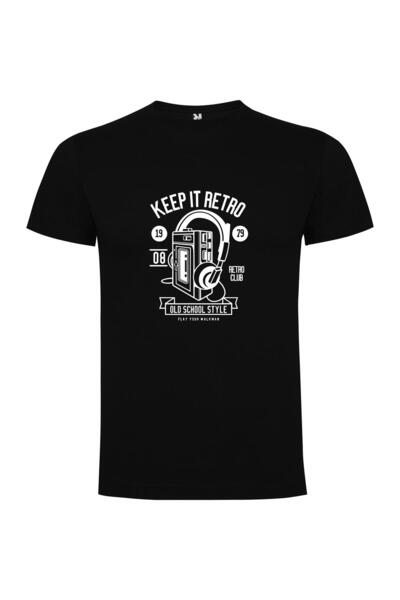 iLovePrints Retro Soundwave Logo Tshirt