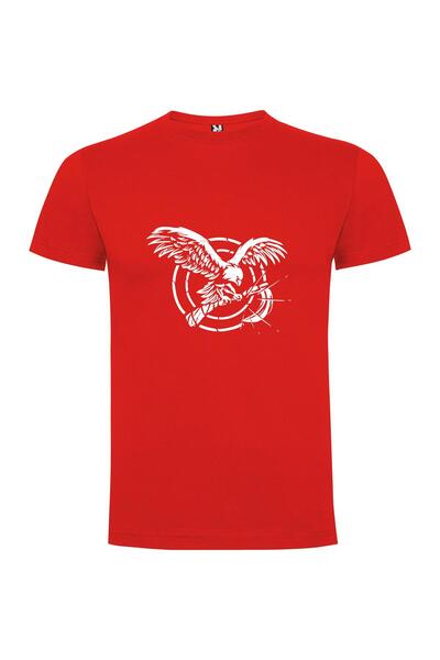iLovePrints Eagle Strike Emblem Tshirt