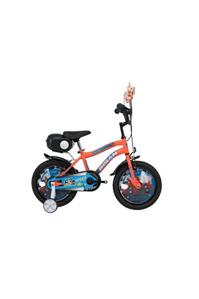 Bisan BOBO ÇOCUK BİSİKLETİ 26CM 16 JANT NEON TURUNCU MAVİ