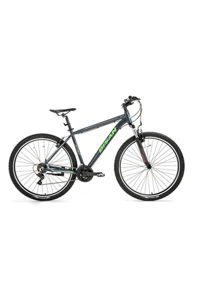 Bisan ATLAS ERKEK DAĞ BİSİKLETİ 43CM V 26 JANT 21 VİTES PARLAK GRİ YEŞİL