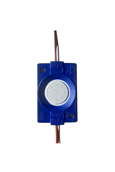 DELIGHT Modul LED COB ALBASTRU DeLight, 9 LED-uri 2.4W/200lm/IP65/12V, 1 buc