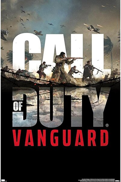 ESSESORIES Call of Duty: Vanguard Key Art Poster Wall Art Room Decor Self Adh...
